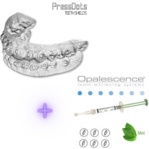 PressDots Teeth Shields + 6 syr Opalescence
